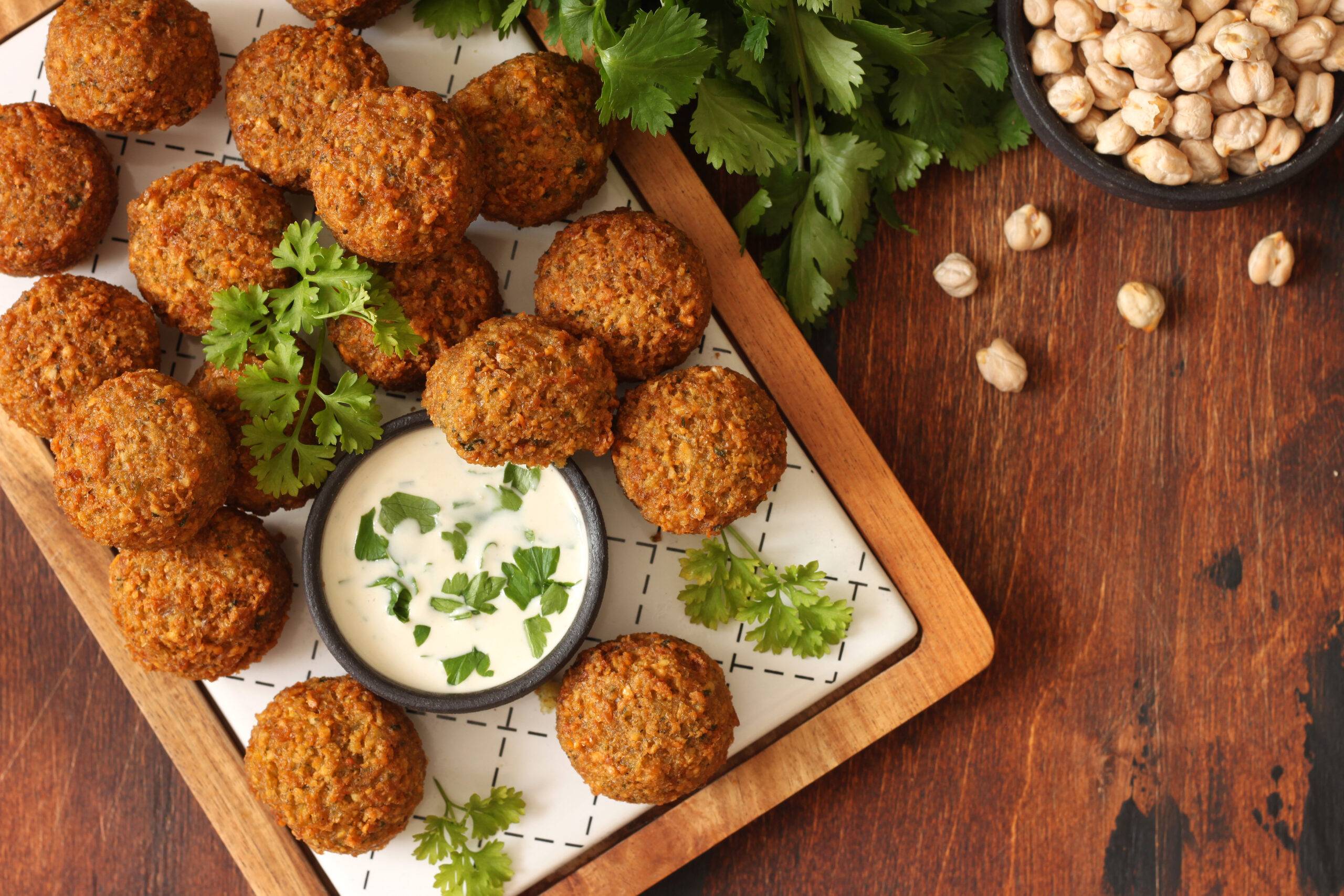 Fresh,Vegetarian,Falafel