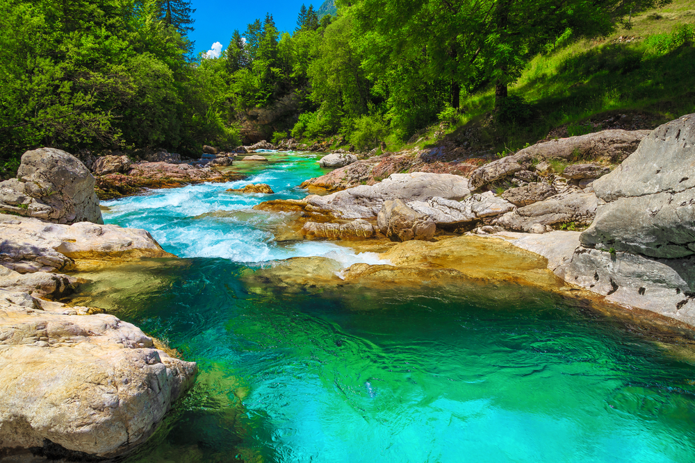Stunning,Rafting,And,Kayaking,Place,In,Europe.,Famous,Recreation,Place