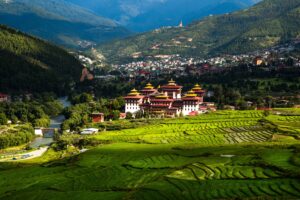 The,Capital,City,Of,Bhutan,Thimphu,Dzong