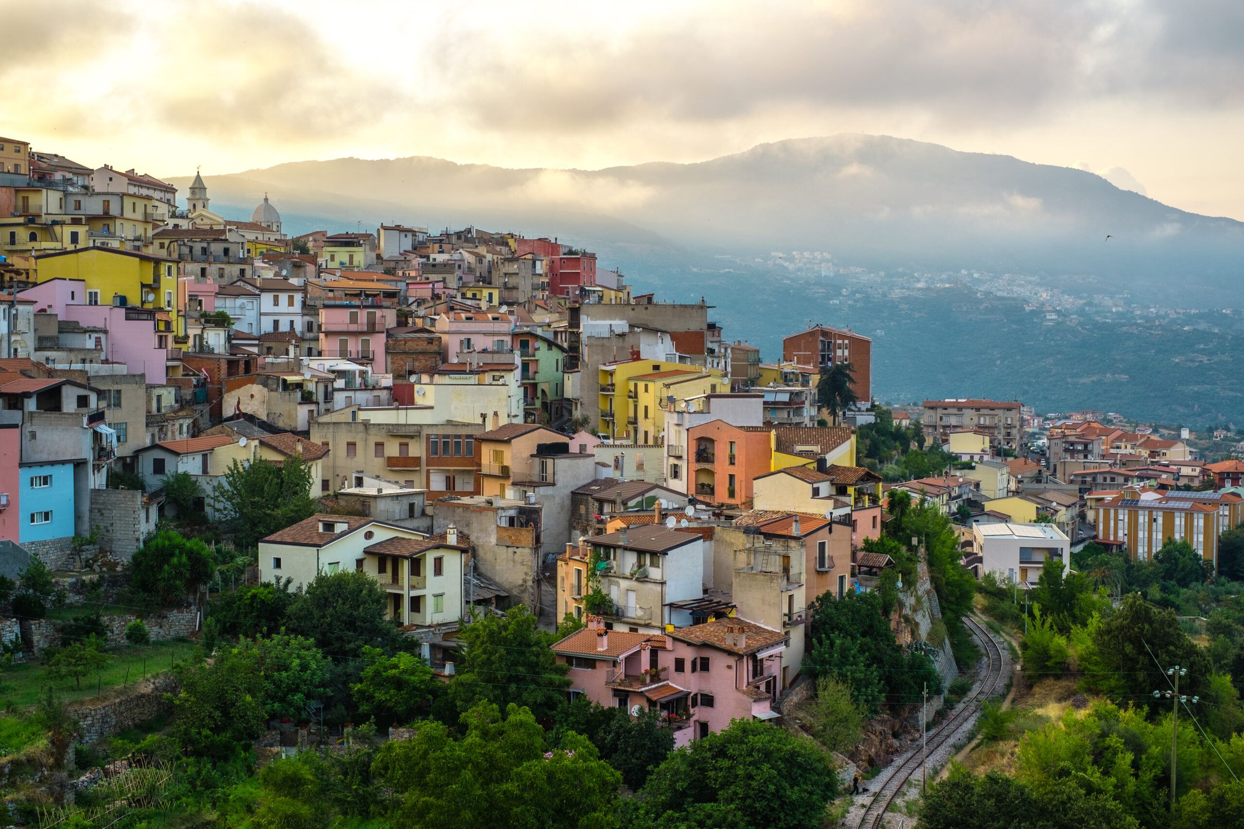 Inside,Lanusei,,A,Sardinian,Town,On,Barbagia,Mountain